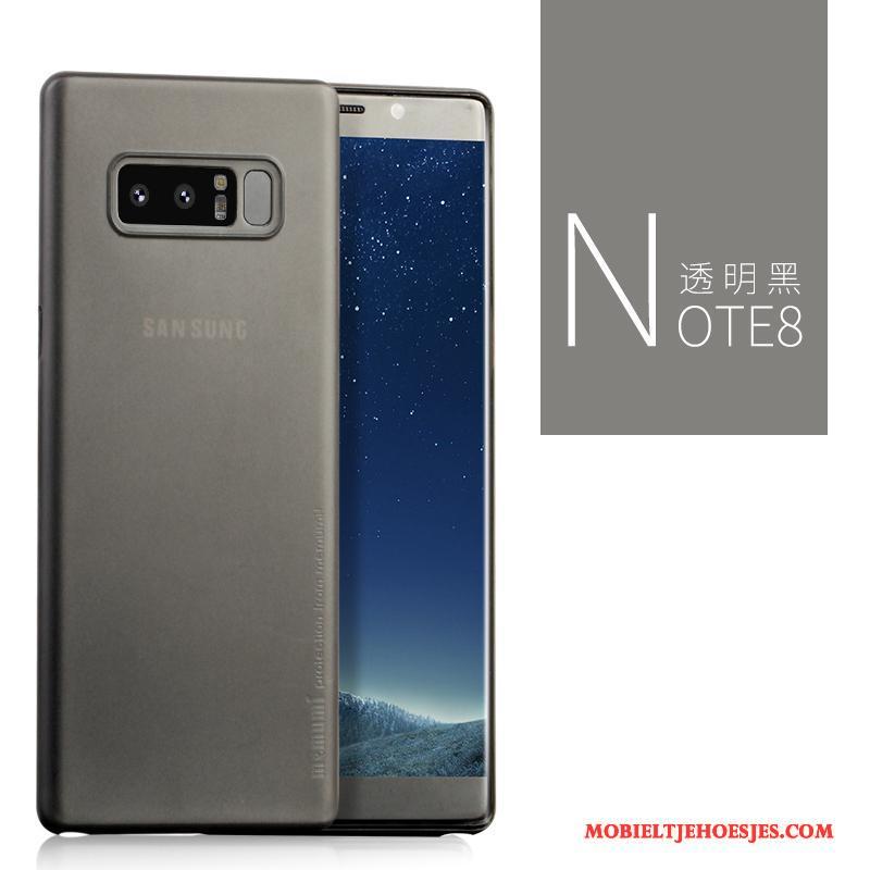 Samsung Galaxy Note 8 Ster Bescherming Siliconen Blauw All Inclusive Hoesje Telefoon Nieuw