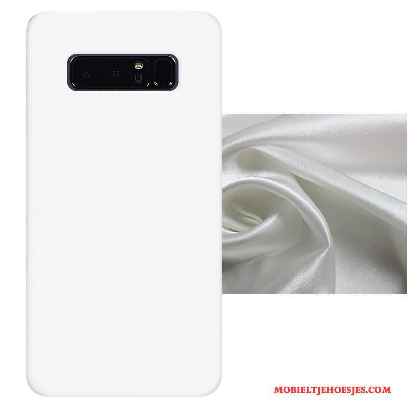 Samsung Galaxy Note 8 Ster Eenvoudige Anti-fall Hoesje Telefoon Roze Kleur Hard