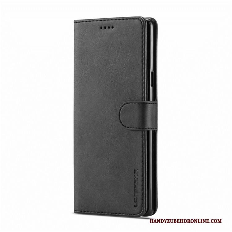 Samsung Galaxy Note 9 Geel Folio Hoesje Telefoon Kaart Tas Portemonnee Ster Leren Etui