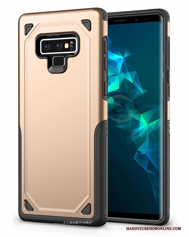 Samsung Galaxy Note 9 Hoesje Telefoon Ster Siliconen All Inclusive Rose Goud Bescherming Europa