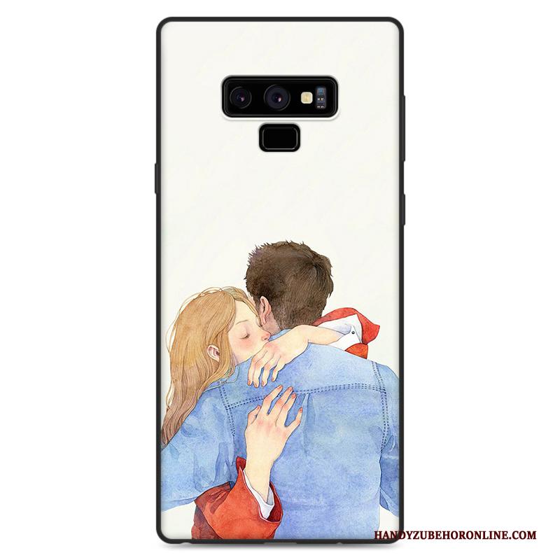 Samsung Galaxy Note 9 Hoesje Trendy Merk Ster Kunst Nieuw Groen Vers Hanger