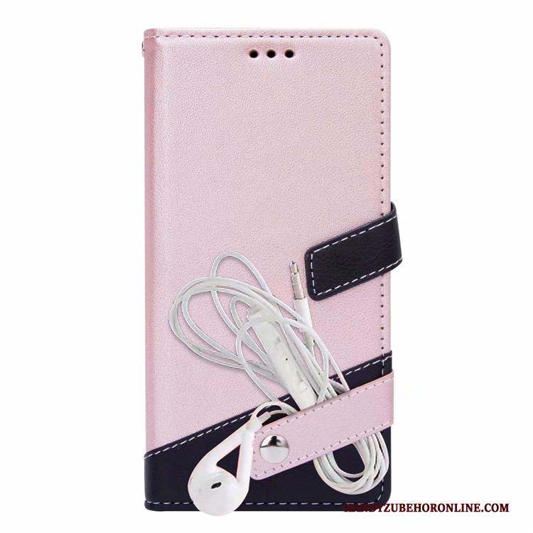 Samsung Galaxy Note 9 Leren Etui Hanger High End Hoesje Telefoon Verbinding Soort Aziatische Vrucht Ster