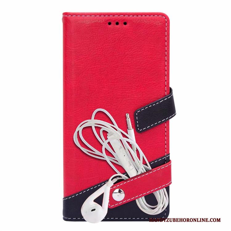 Samsung Galaxy Note 9 Leren Etui Hanger High End Hoesje Telefoon Verbinding Soort Aziatische Vrucht Ster