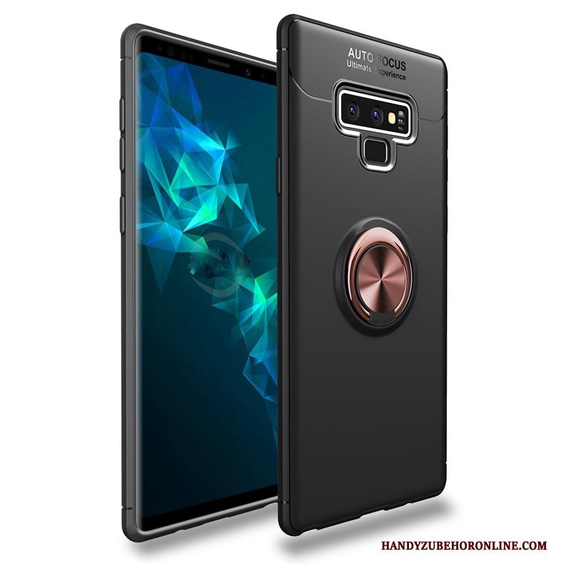 Samsung Galaxy Note 9 Ring Ster All Inclusive Zwart Hoes Bescherming Hoesje Telefoon