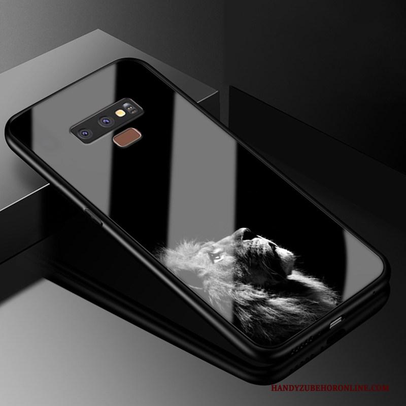 Samsung Galaxy Note 9 Zacht Spotprent Persoonlijk Glas Siliconen Hoesje Telefoon Mode