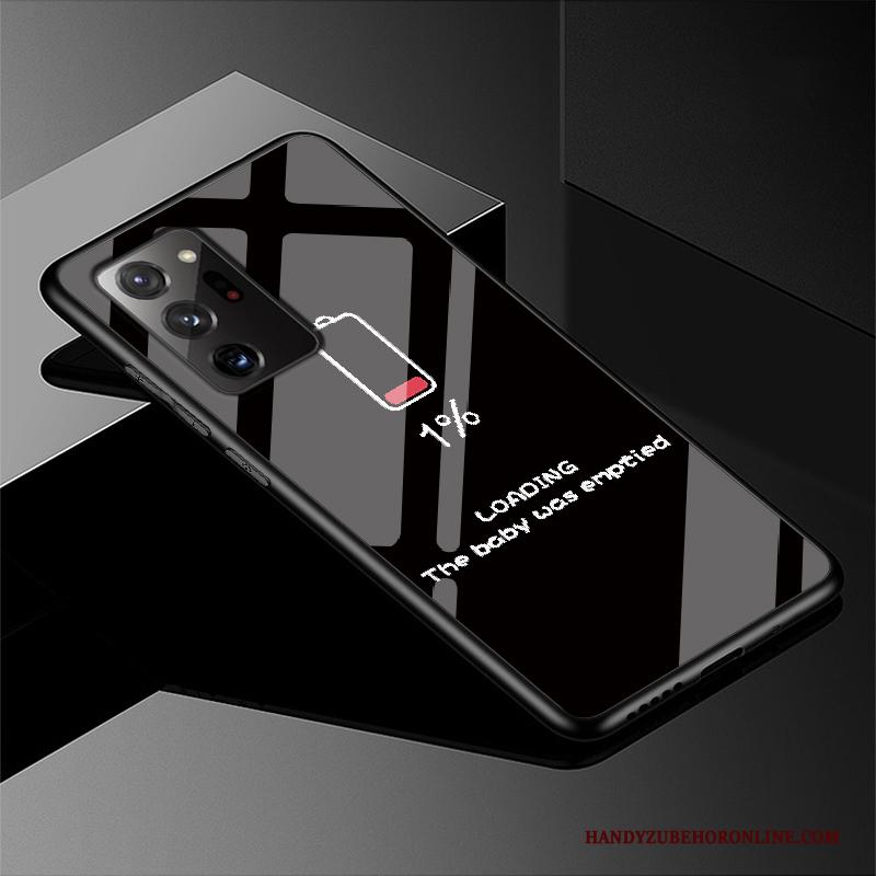 Samsung Galaxy Note20 Ultra Hoesje Bescherming Spotprent Glas Hoes Ster Eenvoudige Pas