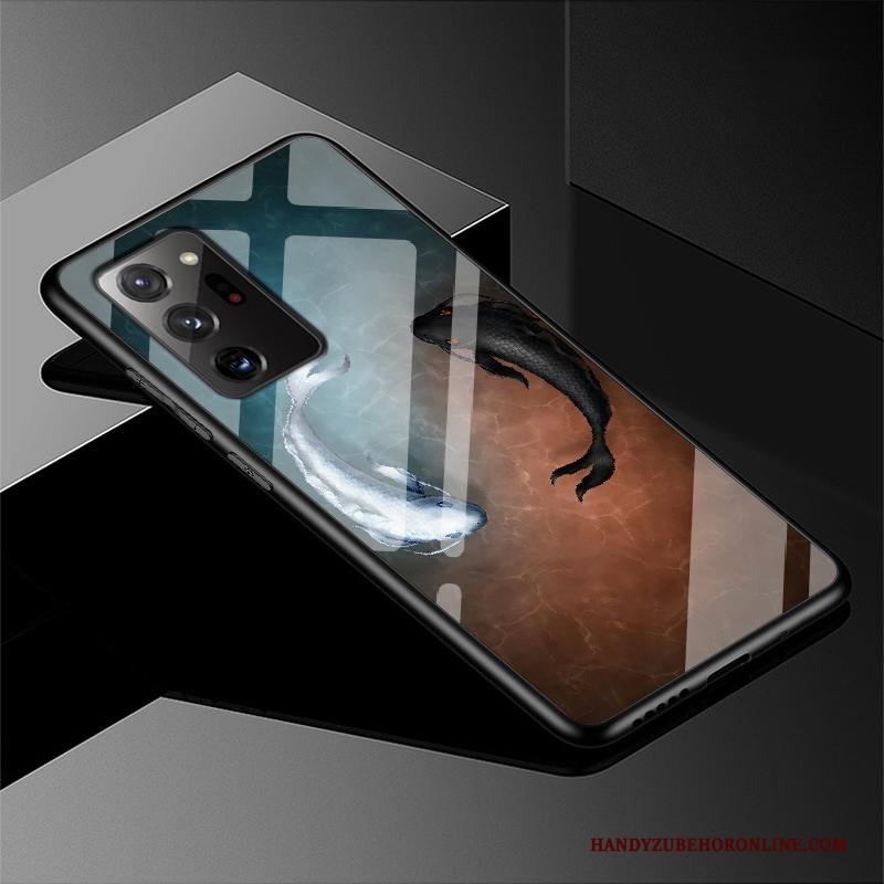 Samsung Galaxy Note20 Ultra Ster Scheppend Zacht Bescherming Anti-fall Hoesje Telefoon Luxe