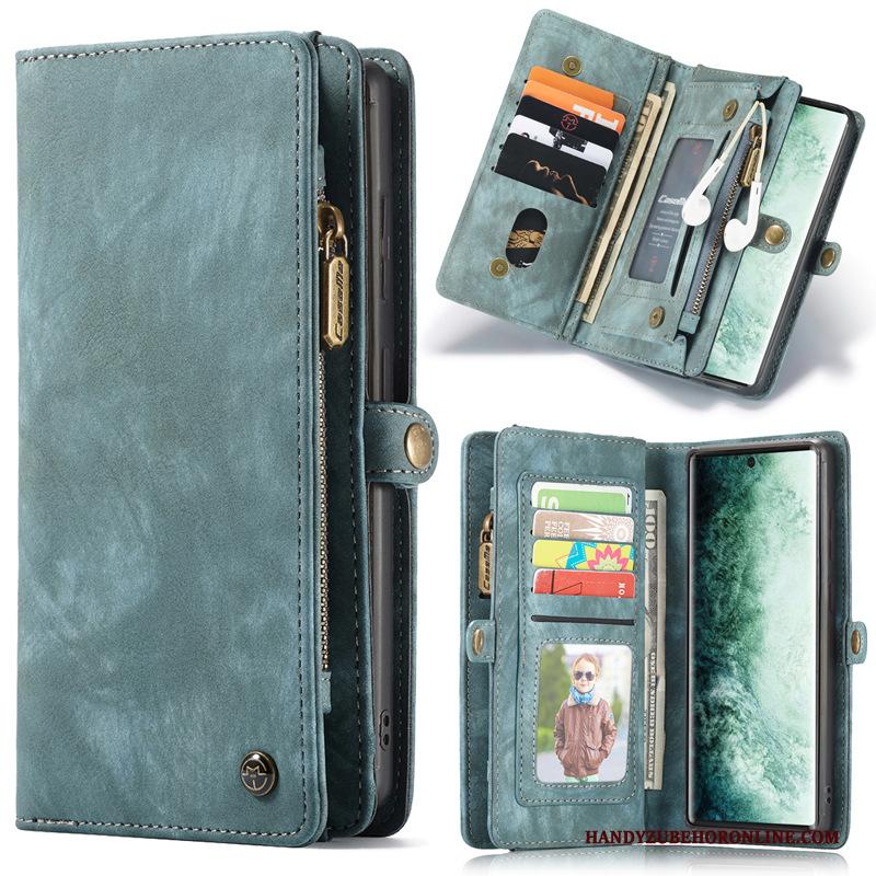 Samsung Galaxy Note20 Wijnrood Folio Tas Leren Etui Ster Hoesje Telefoon