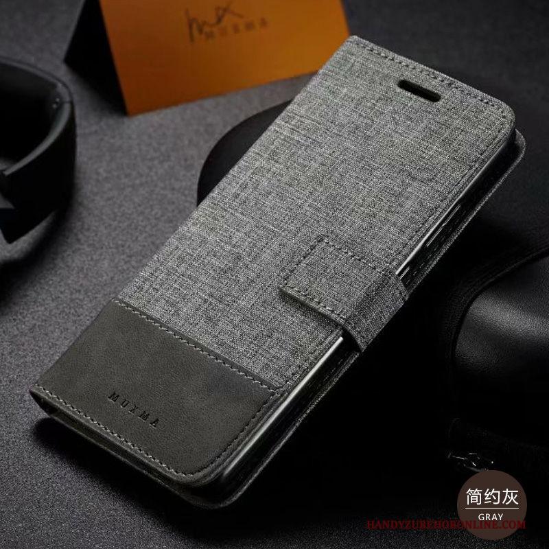 Samsung Galaxy S10 5g Zwart Folio Bescherming Leren Etui Ster Hoesje Telefoon Siliconen