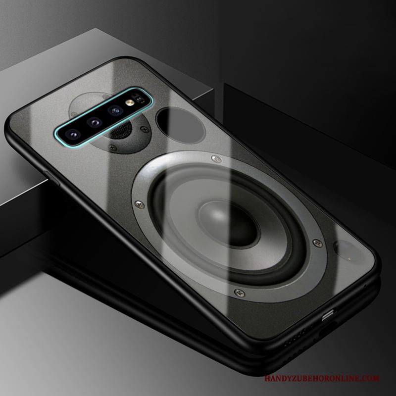 Samsung Galaxy S10+ All Inclusive Siliconen Glas Bescherming Scheppend Ster Hoesje Telefoon