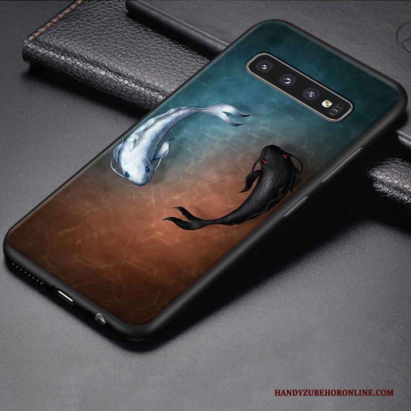 Samsung Galaxy S10 Anti-fall Hoesje Telefoon Ster Spotprent Siliconen Zacht Trend