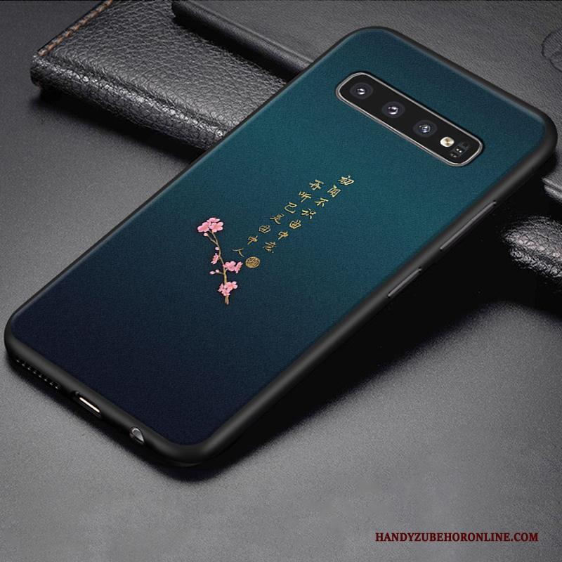 Samsung Galaxy S10 Anti-fall Hoesje Telefoon Ster Spotprent Siliconen Zacht Trend