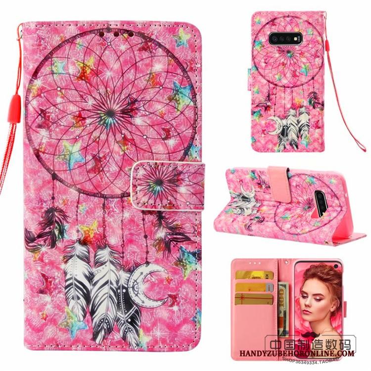 Samsung Galaxy S10+ Bescherming Mobiele Telefoon Anti-fall Ster Portemonnee Hoes Hoesje