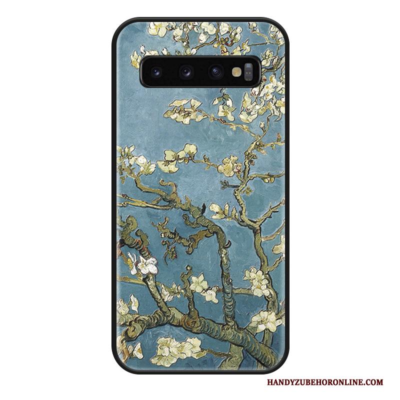 Samsung Galaxy S10+ Hoes Hoesje Telefoon All Inclusive Luxe Ster Siliconen Trendy Merk