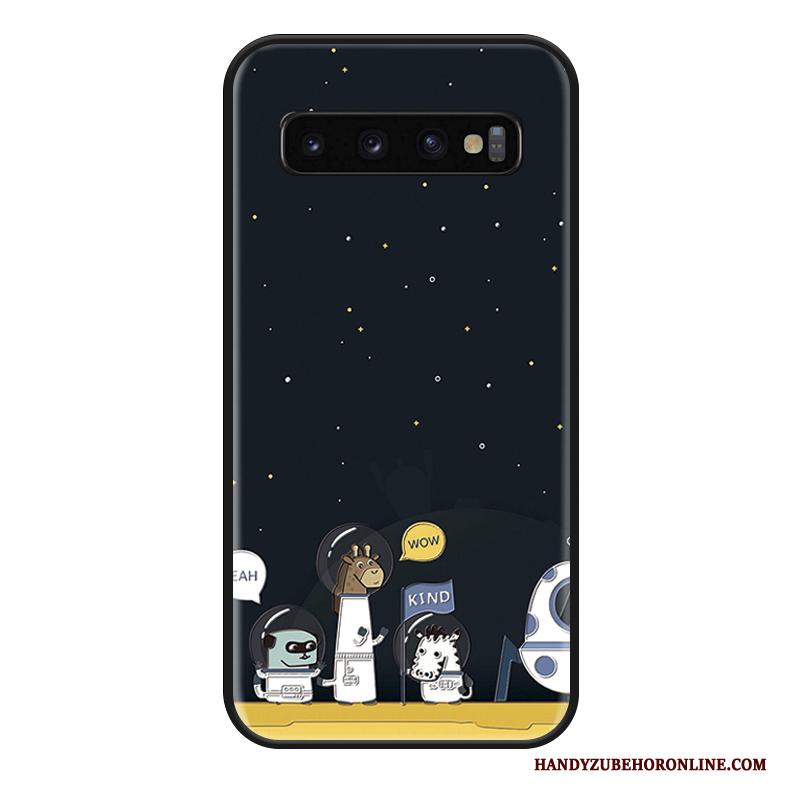 Samsung Galaxy S10+ Hoesje Bedrijf Scheppend Mooie Eenvoudige Ster Hanger Zacht