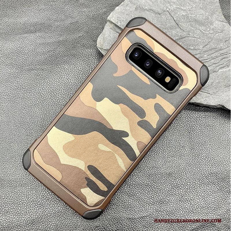 Samsung Galaxy S10 Hoesje Gasbag Persoonlijk All Inclusive Hoes Camouflage Bescherming Scheppend