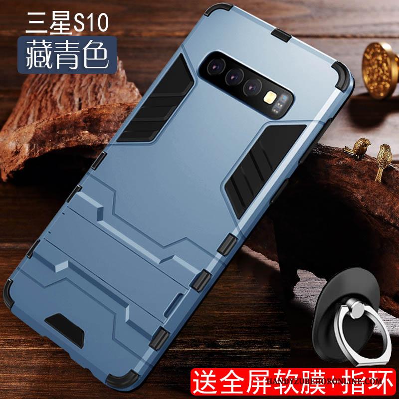 Samsung Galaxy S10 Hoesje Hoes All Inclusive Siliconen Blauw High End Persoonlijk Nieuw