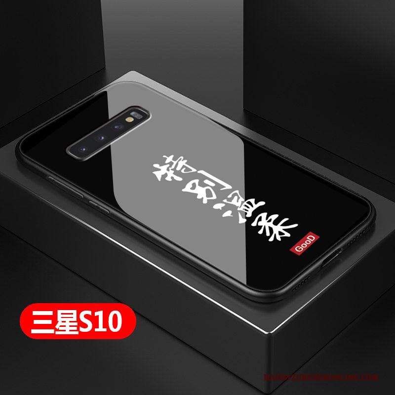 Samsung Galaxy S10 Hoesje Hoes Persoonlijk Bescherming Lovers Scheppend Anti-fall Hard