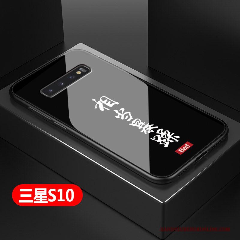 Samsung Galaxy S10 Hoesje Hoes Persoonlijk Bescherming Lovers Scheppend Anti-fall Hard