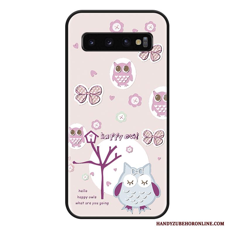 Samsung Galaxy S10 Hoesje Lovers All Inclusive Net Red Ster Hanger Hoes Mode