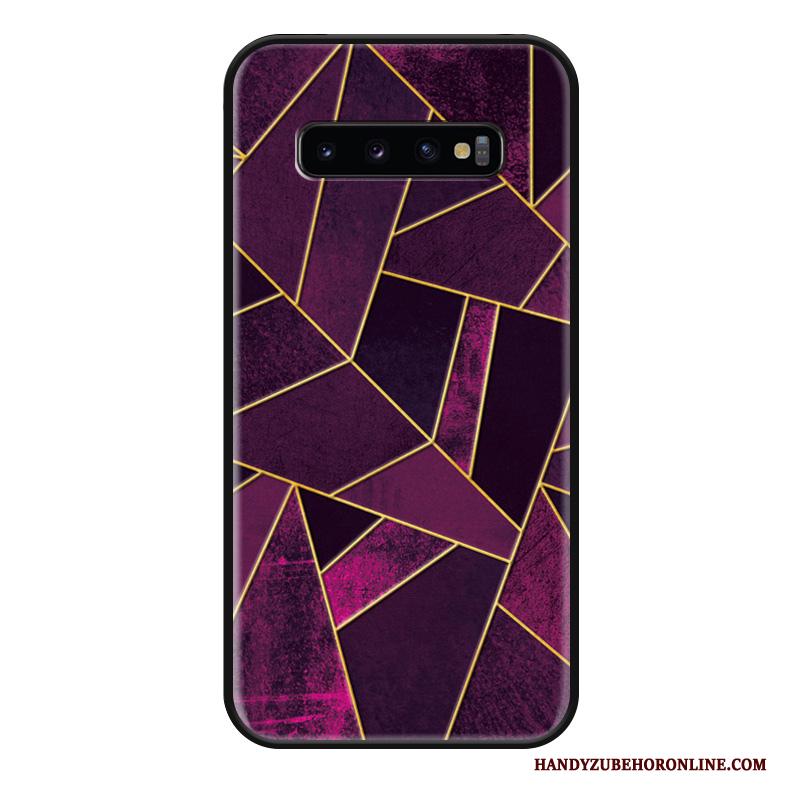 Samsung Galaxy S10+ Hoesje Ster Driedimensionaal Persoonlijk Siliconen Bescherming Scheppend Mode