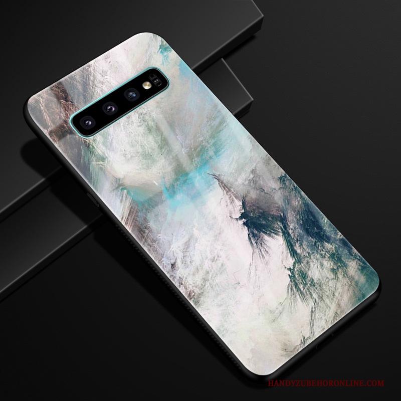 Samsung Galaxy S10+ Hoesje Telefoon Luxe Anti-fall Ster Trend Bescherming Sterrenhemel