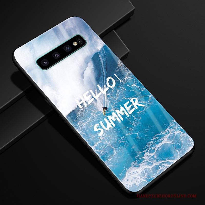 Samsung Galaxy S10+ Hoesje Telefoon Luxe Anti-fall Ster Trend Bescherming Sterrenhemel