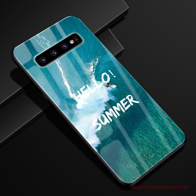 Samsung Galaxy S10+ Hoesje Telefoon Luxe Anti-fall Ster Trend Bescherming Sterrenhemel