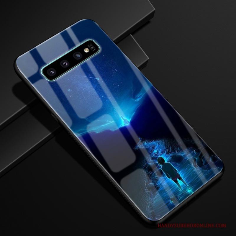 Samsung Galaxy S10+ Hoesje Telefoon Luxe Anti-fall Ster Trend Bescherming Sterrenhemel