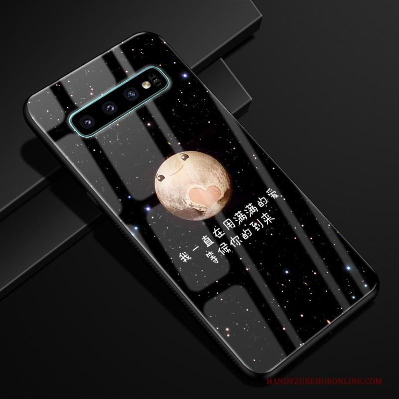 Samsung Galaxy S10+ Hoesje Telefoon Luxe Anti-fall Ster Trend Bescherming Sterrenhemel