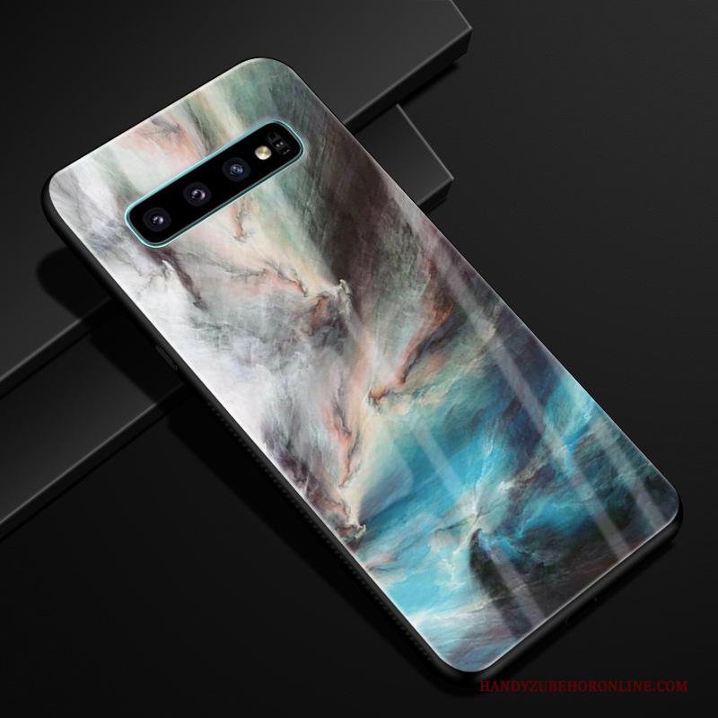 Samsung Galaxy S10+ Hoesje Telefoon Luxe Anti-fall Ster Trend Bescherming Sterrenhemel