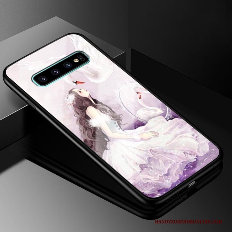 Samsung Galaxy S10+ Scheppend Persoonlijk Hoesje Telefoon Anti-fall All Inclusive Bescherming Ster