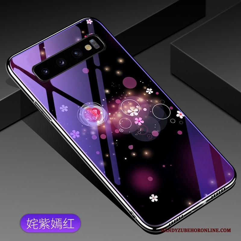 Samsung Galaxy S10+ Scheppend Siliconen Anti-fall Zacht All Inclusive Hoesje Telefoon Dun