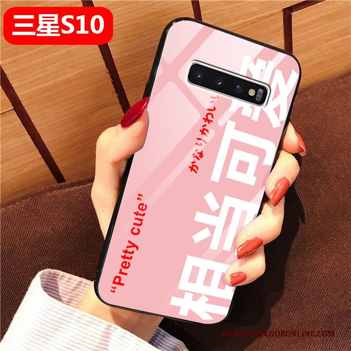 Samsung Galaxy S10 Scheppend Siliconen Bescherming Hoesje Hard Lovers All Inclusive