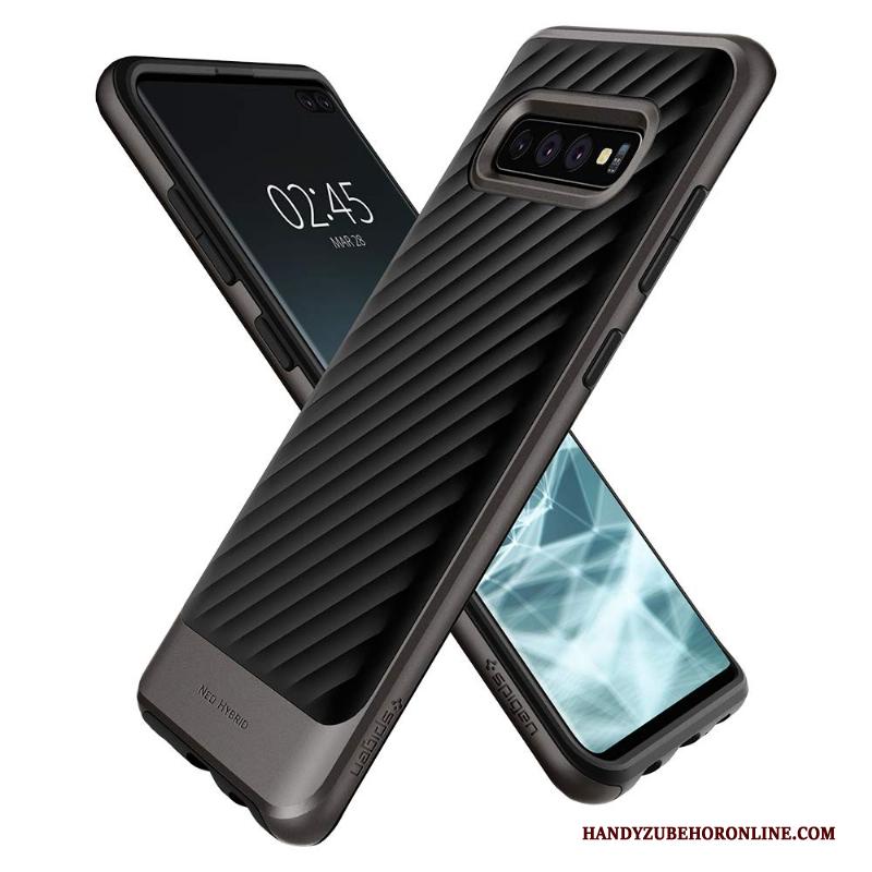 Samsung Galaxy S10+ Ster All Inclusive Hoesje Telefoon Bescherming Anti-fall Mode Trend