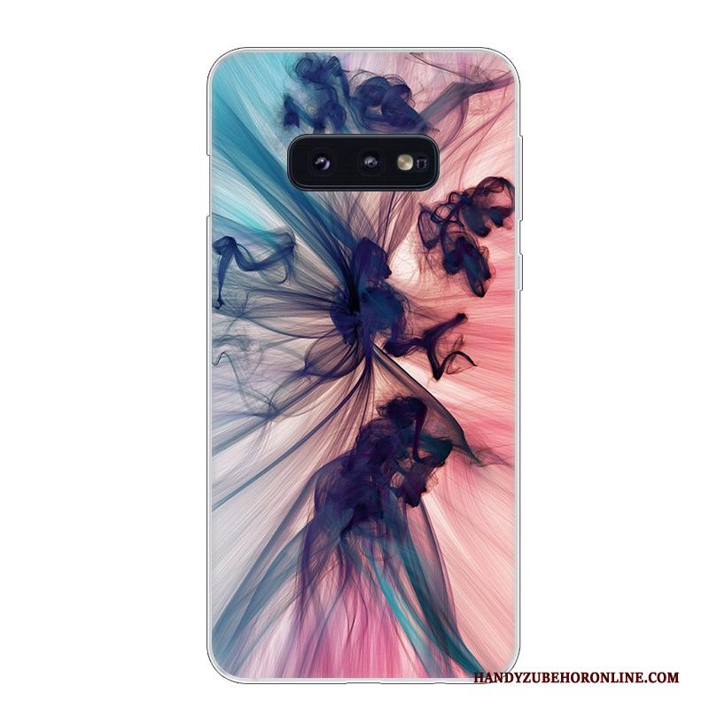 Samsung Galaxy S10e Anti-fall Ster Hoesje Telefoon Kunst Bescherming Trend Wit