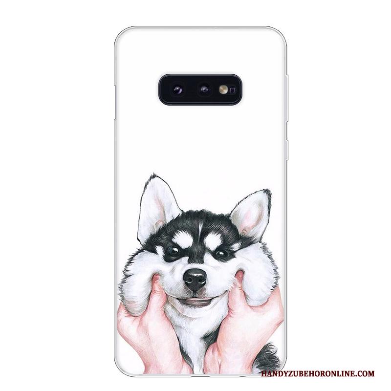 Samsung Galaxy S10e Anti-fall Ster Hoesje Telefoon Kunst Bescherming Trend Wit