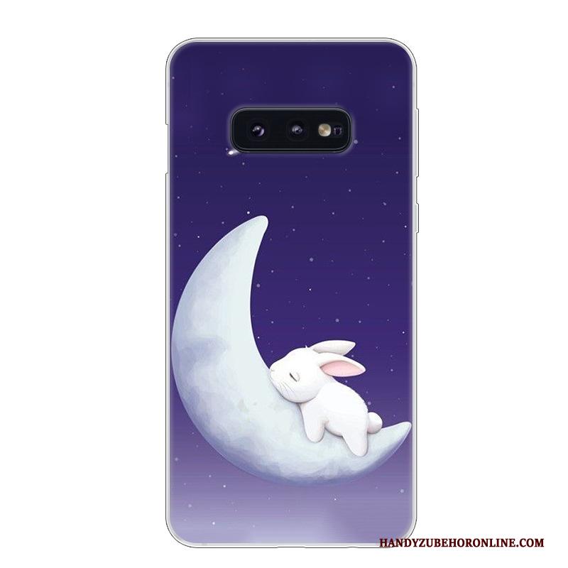 Samsung Galaxy S10e Anti-fall Ster Hoesje Telefoon Kunst Bescherming Trend Wit