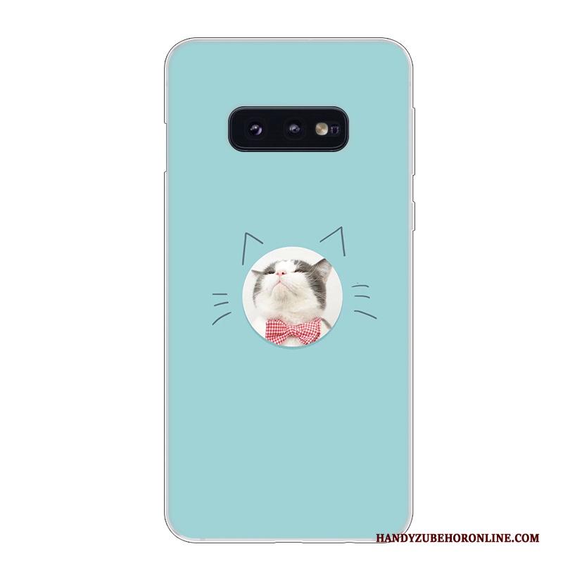 Samsung Galaxy S10e Anti-fall Ster Hoesje Telefoon Kunst Bescherming Trend Wit