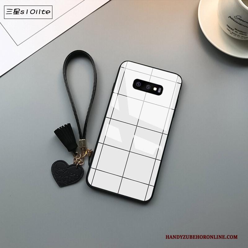 Samsung Galaxy S10e Hoesje Hard Persoonlijk Hoes All Inclusive Glas Ster Trendy Merk