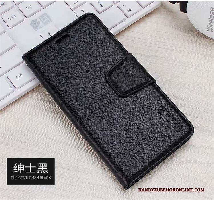 Samsung Galaxy S10e Kaart Ster Kaart Tas Hoesje Telefoon Hanger Leren Etui Rood