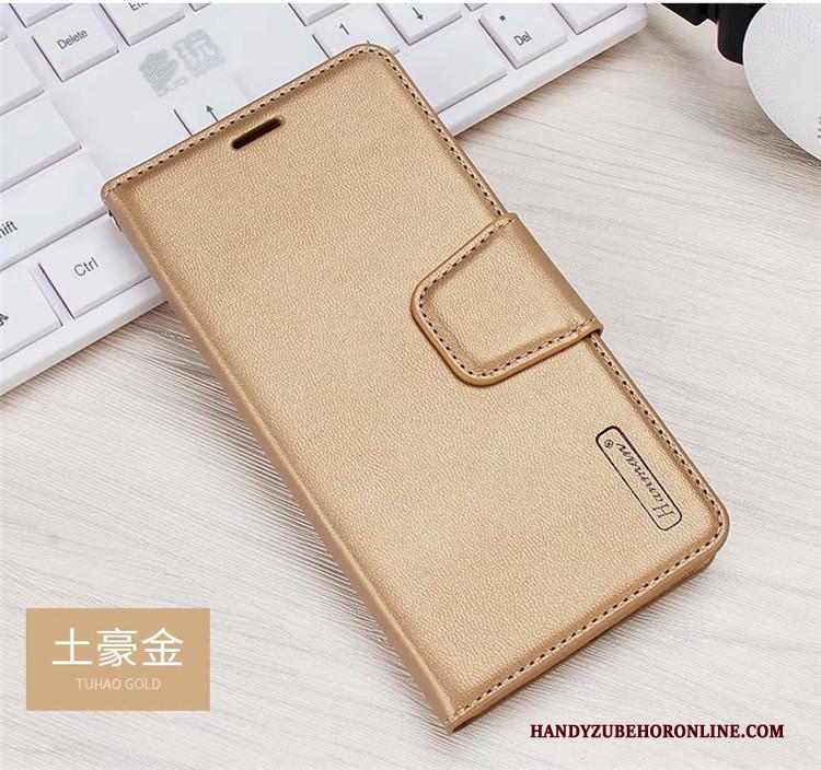 Samsung Galaxy S10e Kaart Ster Kaart Tas Hoesje Telefoon Hanger Leren Etui Rood