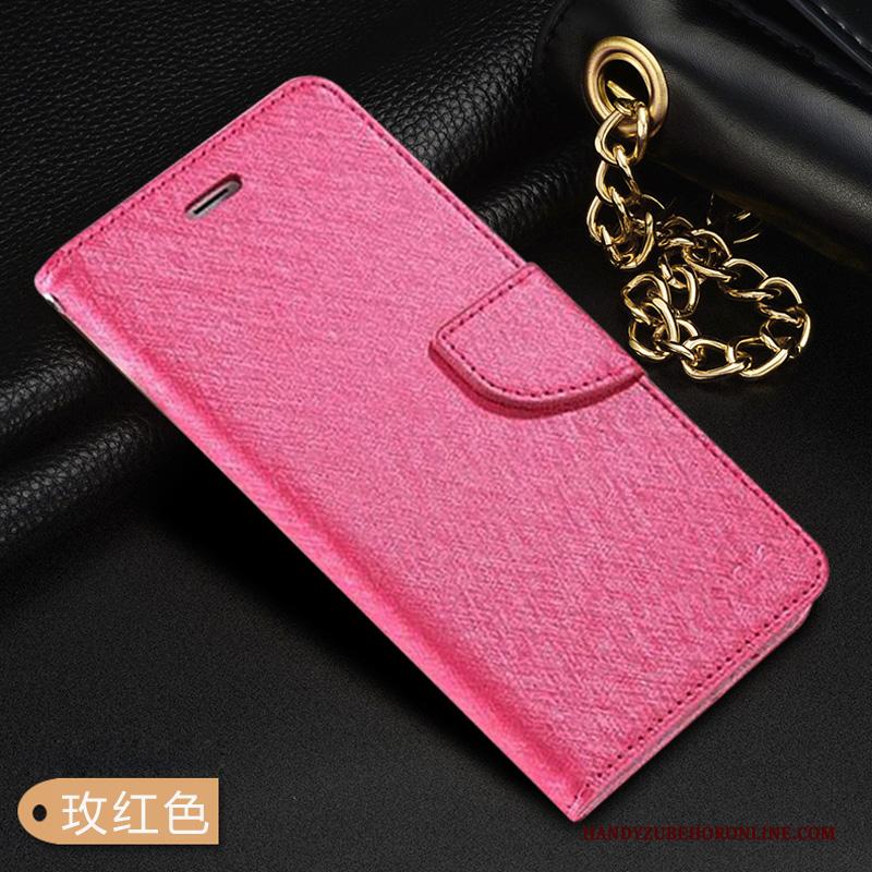 Samsung Galaxy S10e Rood Mode Hoesje Telefoon Ster Hanger Leren Etui Folio