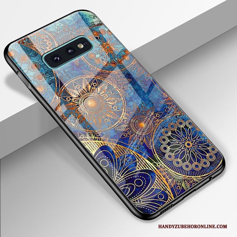 Samsung Galaxy S10e Scheppend Blauw Ster Hoesje Telefoon Spotprent High End Sterrenhemel