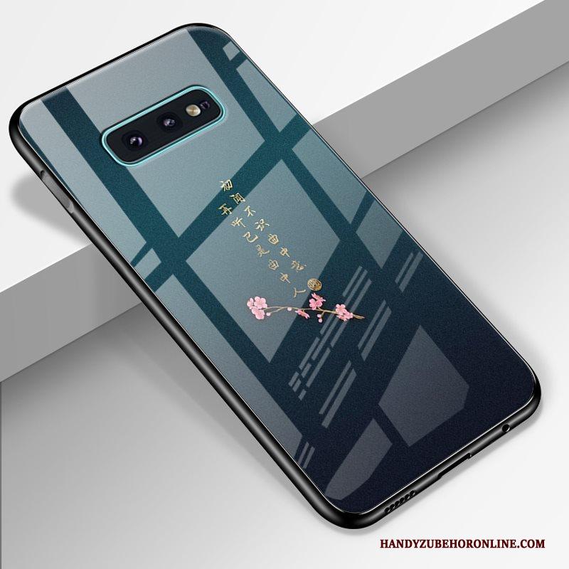 Samsung Galaxy S10e Scheppend Blauw Ster Hoesje Telefoon Spotprent High End Sterrenhemel