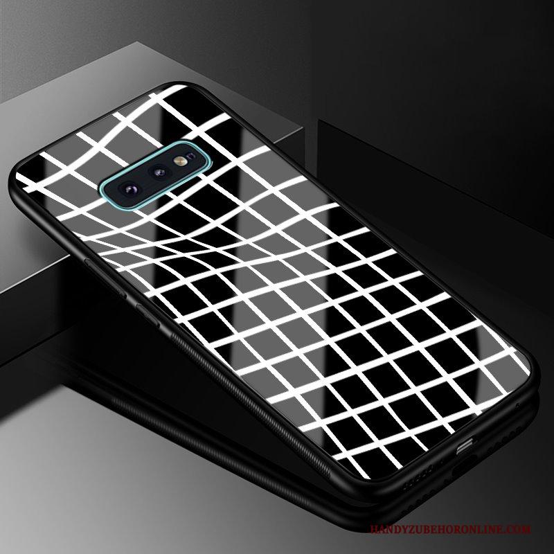 Samsung Galaxy S10e Wind Hoesje Glas Bescherming Mobiele Telefoon Ster Zwart