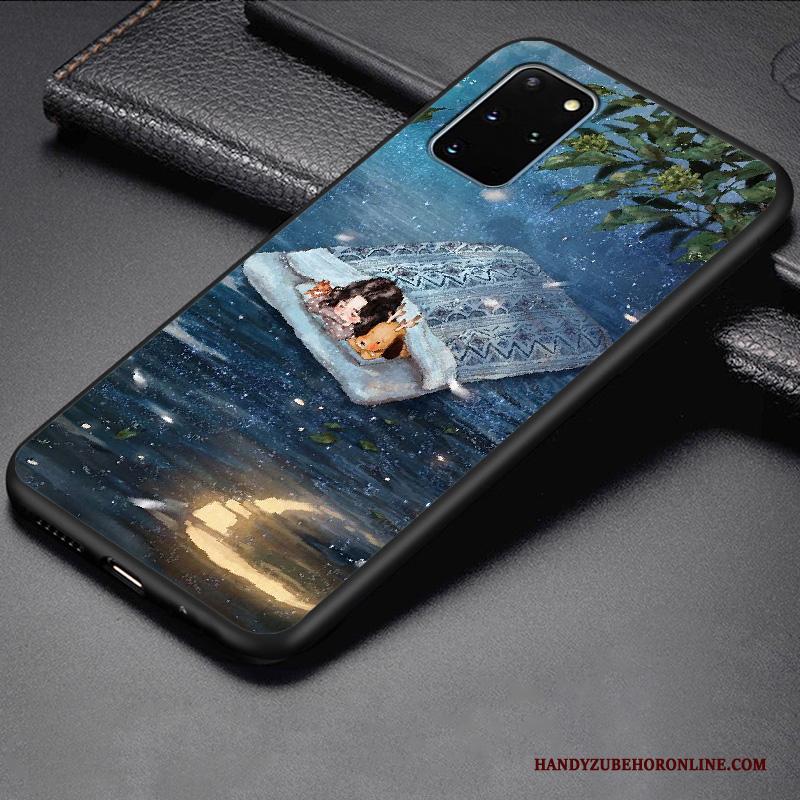 Samsung Galaxy S20+ Anti-fall All Inclusive Eenvoudige Bescherming Persoonlijk Hoesje Telefoon Zacht