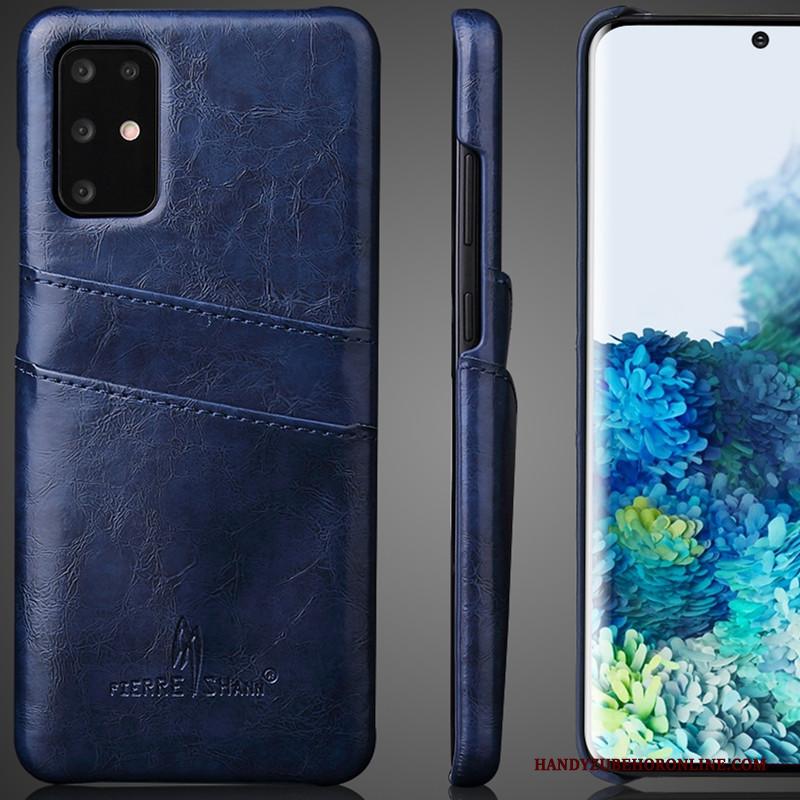 Samsung Galaxy S20 Hoesje Hoes Ster Bescherming Kaart Anti-fall Patroon Eenvoudige