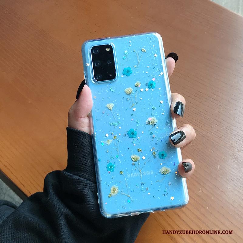 Samsung Galaxy S20+ Hoesje Pas Mini Vers Scheppend Blauw Ster Persoonlijk