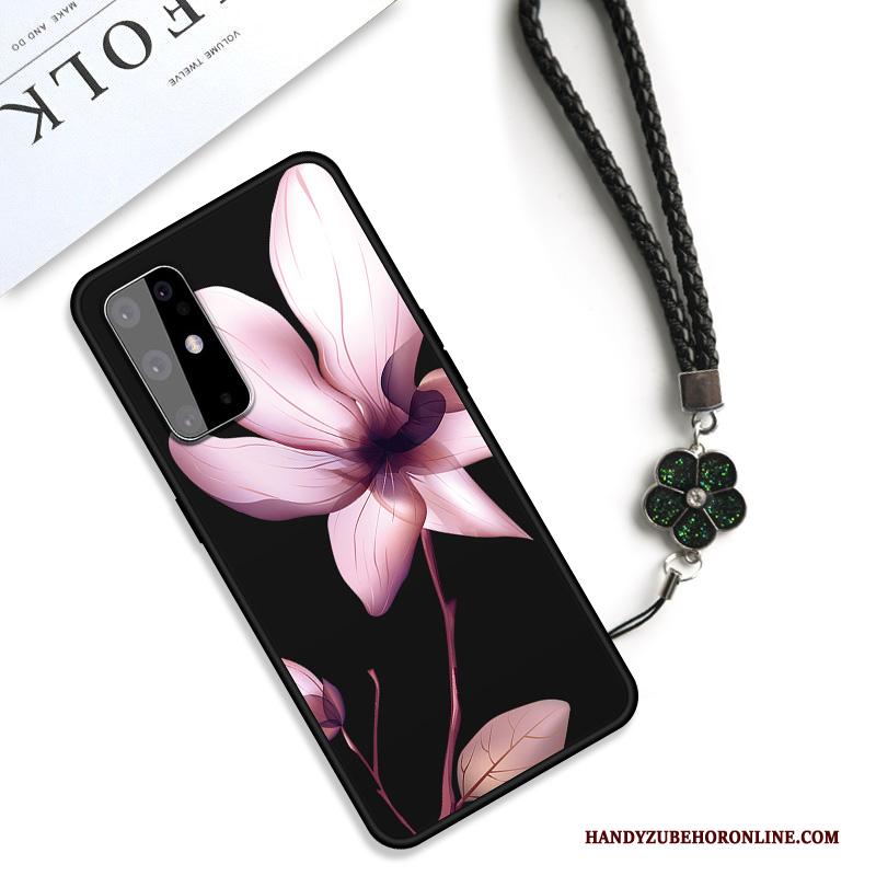 Samsung Galaxy S20+ Hoesje Persoonlijk Chinese Stijl Zwart All Inclusive Zacht Klassiek Bloemen